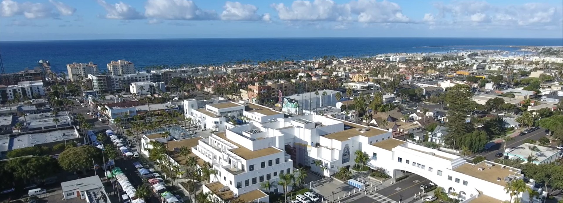 City Hall aerial view