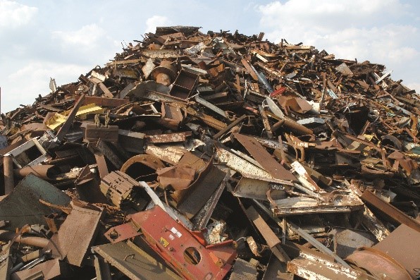 Landfill pile