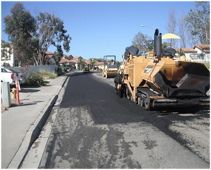 Street repaving